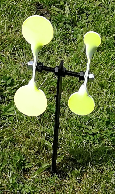 HFT & Large Double Post Spinner Airgun Target